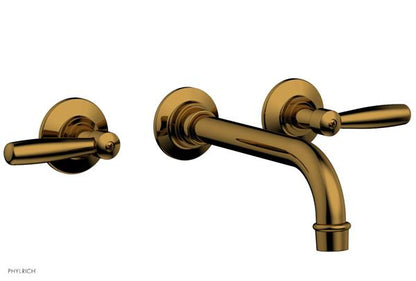 Phylrich - Works Wall Lavatory Faucet - Lever Handles
