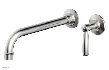 Phylrich - Works 10 Inch Single Handle Wall Lavatory Set - Lever Handle