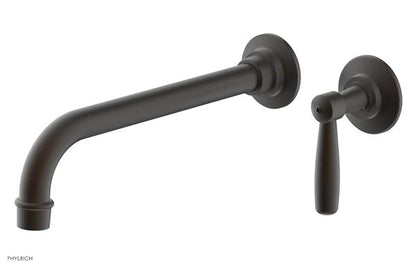 Phylrich - Works 10 Inch Single Handle Wall Lavatory Set - Lever Handle