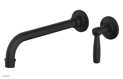 Phylrich - Works 10 Inch Single Handle Wall Lavatory Set - Lever Handle