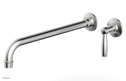Phylrich - Works 14 Inch Single Handle Wall Lavatory Set - Lever Handle