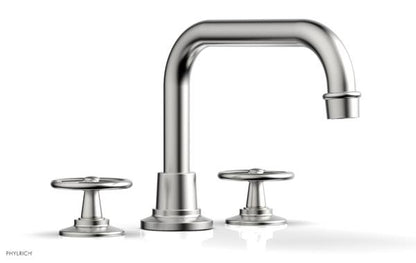 Phylrich - Works Deck Tub Set High Spout - Cross Handles
