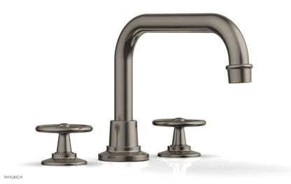 Phylrich - Works Deck Tub Set High Spout - Cross Handles