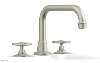 Phylrich - Works Deck Tub Set High Spout - Cross Handles
