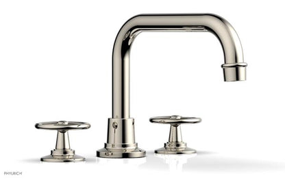Phylrich - Works Deck Tub Set High Spout - Cross Handles