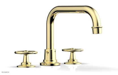 Phylrich - Works Deck Tub Set High Spout - Cross Handles