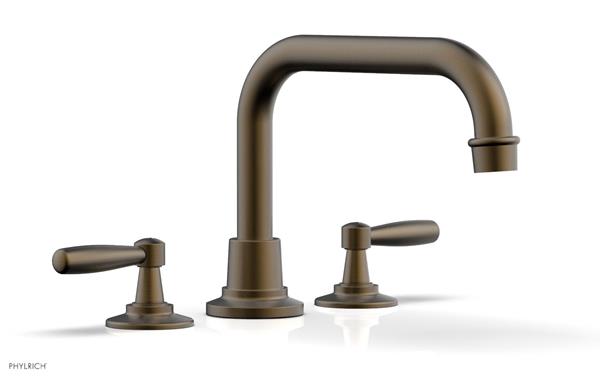 Phylrich - Works Deck Tub Set High Spout - Lever Handle
