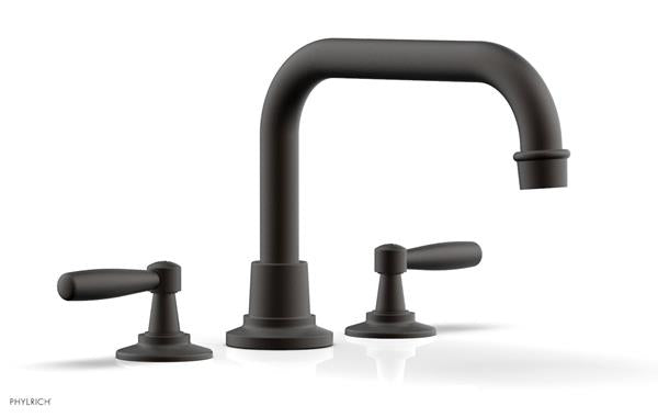 Phylrich - Works Deck Tub Set High Spout - Lever Handle
