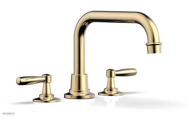 Phylrich - Works Deck Tub Set High Spout - Lever Handle