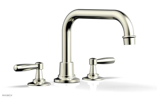 Phylrich - Works Deck Tub Set High Spout - Lever Handle