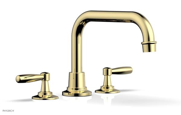 Phylrich - Works Deck Tub Set High Spout - Lever Handle