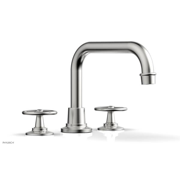 Phylrich - Works Deck Tub Set High Spout - Cross Handle