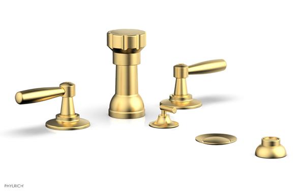 Phylrich - Works Four Hole Bidet Set - Lever Handle