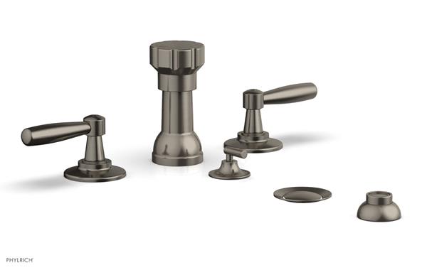 Phylrich - Works Four Hole Bidet Set - Lever Handle