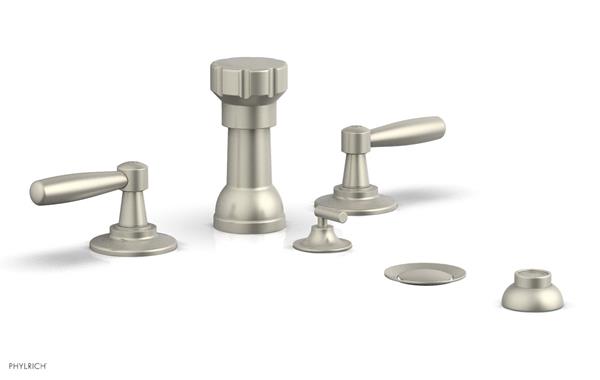 Phylrich - Works Four Hole Bidet Set - Lever Handle