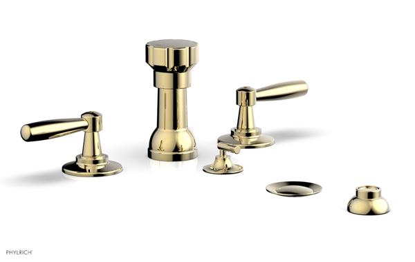 Phylrich - Works Four Hole Bidet Set - Lever Handle