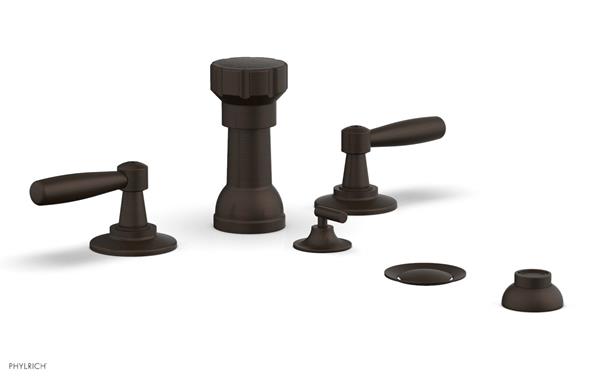 Phylrich - Works Four Hole Bidet Set - Lever Handle