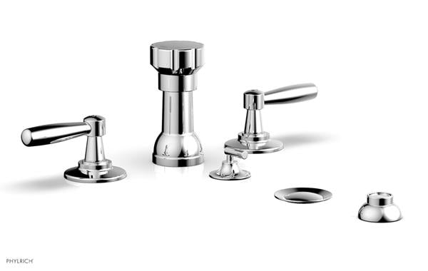 Phylrich - Works Four Hole Bidet Set - Lever Handle