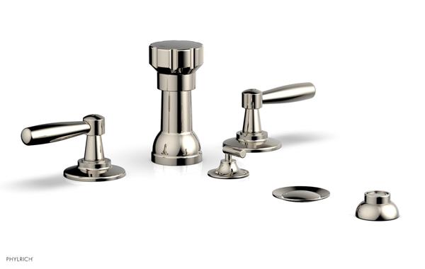 Phylrich - Works Four Hole Bidet Set - Lever Handle