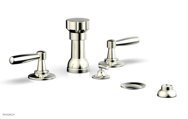 Phylrich - Works Four Hole Bidet Set - Lever Handle