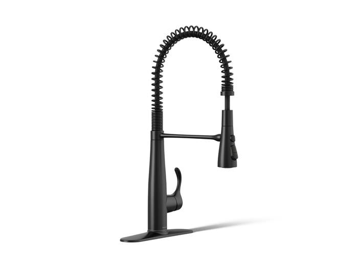 Kohler - Simplice Semi-Professional Kitchen Sink Faucet With Three-Function Sprayhead