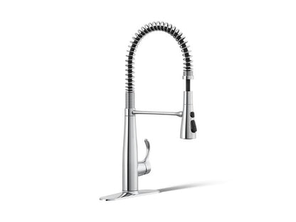 Kohler - Simplice Semi-Professional Kitchen Sink Faucet With Three-Function Sprayhead