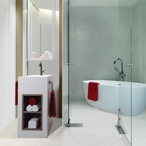 MTI - Elena Sculpturestone Freestanding Bathtub Rolled Rim (65X32)