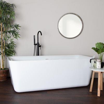 Maidstone - Reagan Acrylic 69 Inch Contemporary Freestanding Tub
