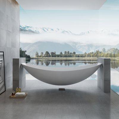 Maidstone - Fabian Acrylic 79 inch Contemporary Hammock Tub