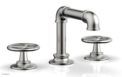 Phylrich - Works II Widespread Faucet Low Spout - Cross Handles