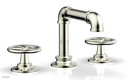 Phylrich - Works II Widespread Faucet Low Spout - Cross Handles