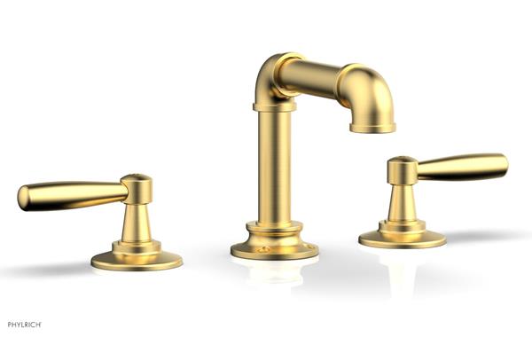 Phylrich - Works II Widespread Faucet Low Spout - Lever Handles