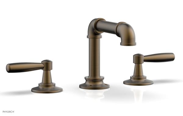 Phylrich - Works II Widespread Faucet Low Spout - Lever Handles