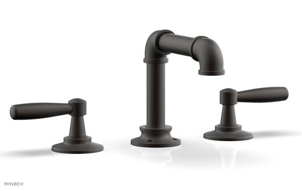 Phylrich - Works II Widespread Faucet Low Spout - Lever Handles