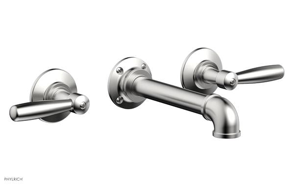 Phylrich - Works II Wall Mounted Lavatory Set - Lever Handles