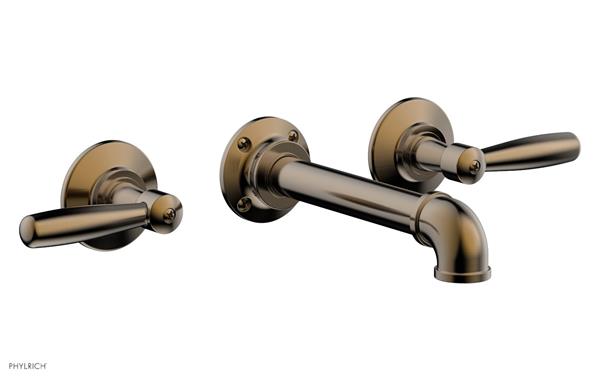 Phylrich - Works II Wall Mounted Lavatory Set - Lever Handles