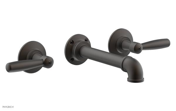 Phylrich - Works II Wall Mounted Lavatory Set - Lever Handles