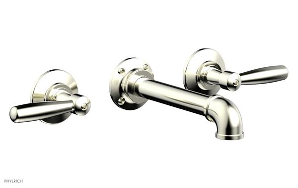 Phylrich - Works II Wall Mounted Lavatory Set - Lever Handles