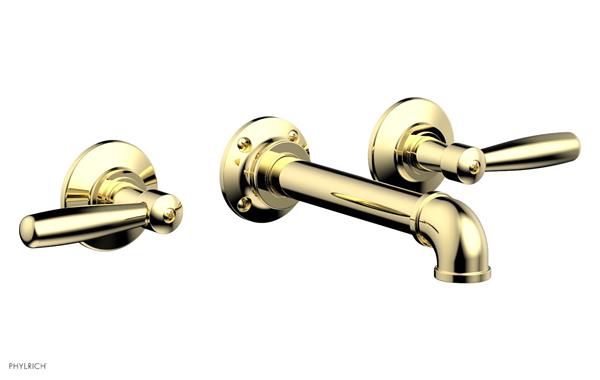 Phylrich - Works II Wall Mounted Lavatory Set - Lever Handles