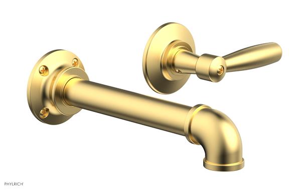 Phylrich - Works II Single Handle Wall Lavatory Set - Lever  Handle