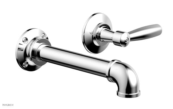 Phylrich - Works II Single Handle Wall Lavatory Set - Lever  Handle