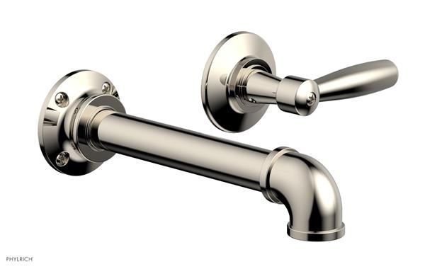 Phylrich - Works II Single Handle Wall Lavatory Set - Lever  Handle