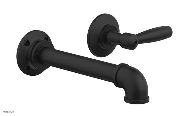 Phylrich - Works II Single Handle Wall Lavatory Set - Lever  Handle