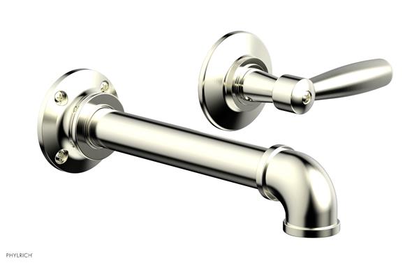 Phylrich - Works II Single Handle Wall Lavatory Set - Lever  Handle