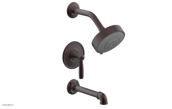 Phylrich - Works II Pressure Balance Tub and Shower Set - Lever Handle