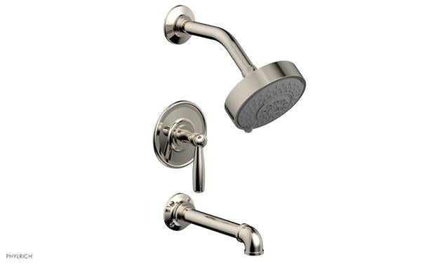 Phylrich - Works II Pressure Balance Tub and Shower Set - Lever Handle