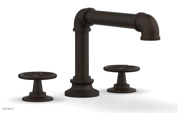 Phylrich - Works II Deck Tub Set - Cross Handles