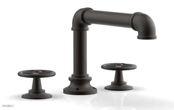 Phylrich - Works II Deck Tub Set - Cross Handles