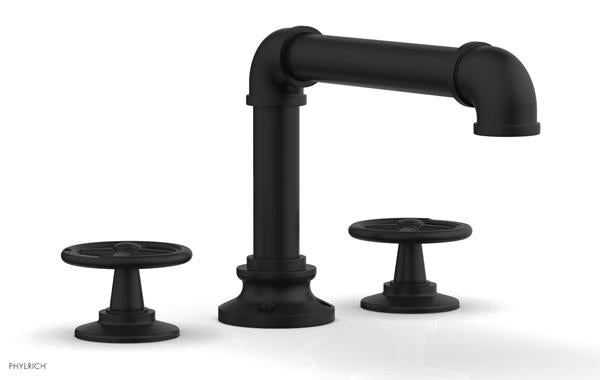 Phylrich - Works II Deck Tub Set - Cross Handles