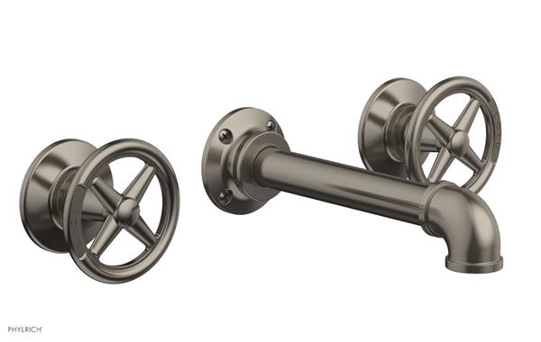 Phylrich - Works II Wall Tub Set - Cross Handles